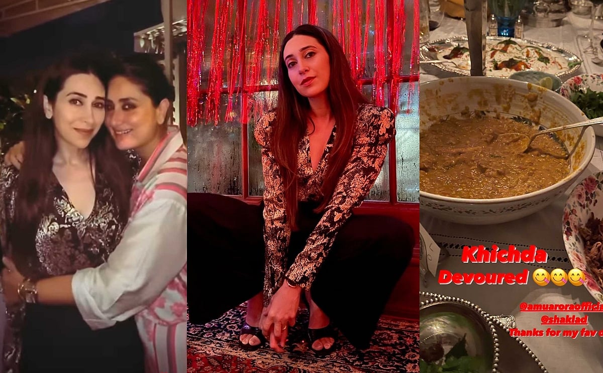 Inside Pics: Karisma Kapoor turns 47, gets a special birthday dinner from Kareena and Saif