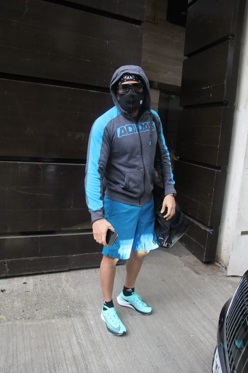 Emraan Hashmi at the gym