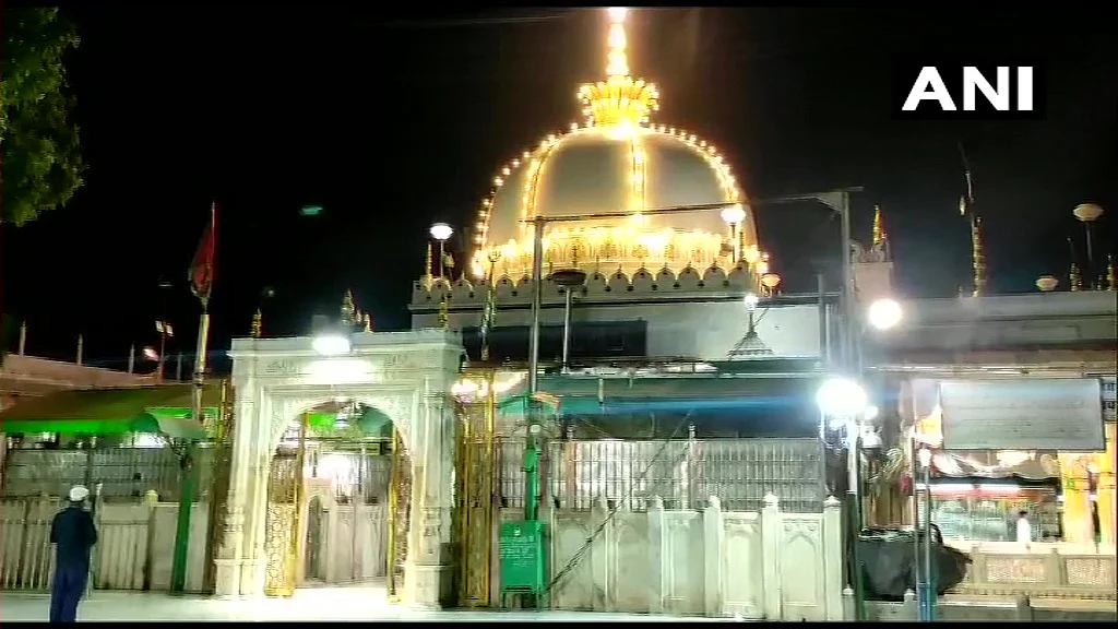 Devotees arrived at Ajmer Sharif Dargah to offer prayers as the state government permitted the reopening of religious places from Monday, June 28, 2021.