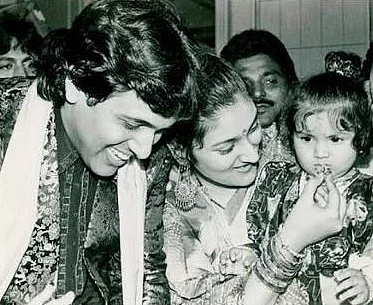 Tina Ahuja with her parents