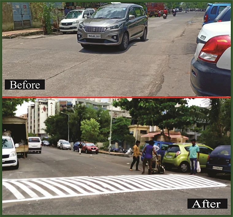 FPJ impact: MBMC starts painting stripes on unmarked speed-breakers