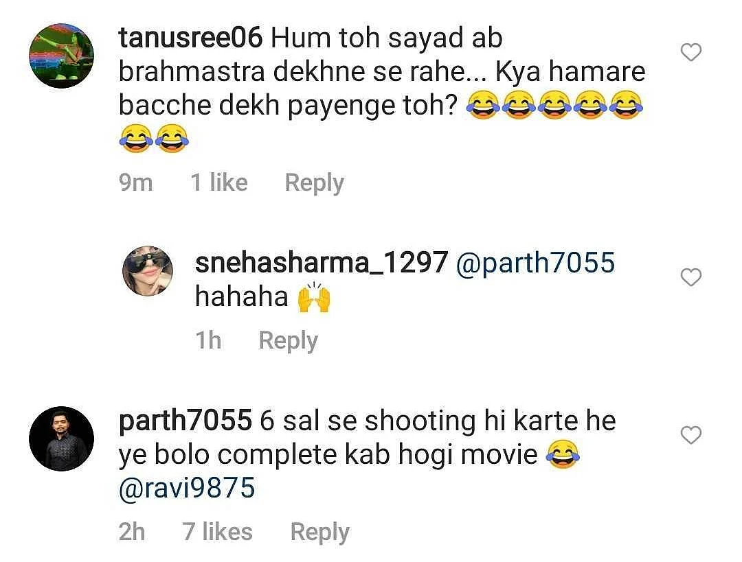 Ranbir Kapoor to resume ‘Brahmastra’ shoot; netizens ask ‘aur kitne saal’