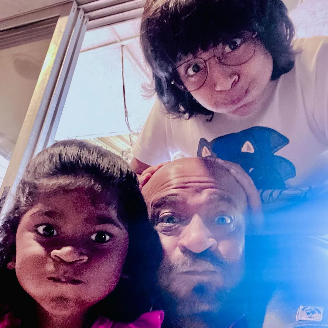 In Pics: Raj Kaushal’s doting dad moments with son Vir and daughter Tara