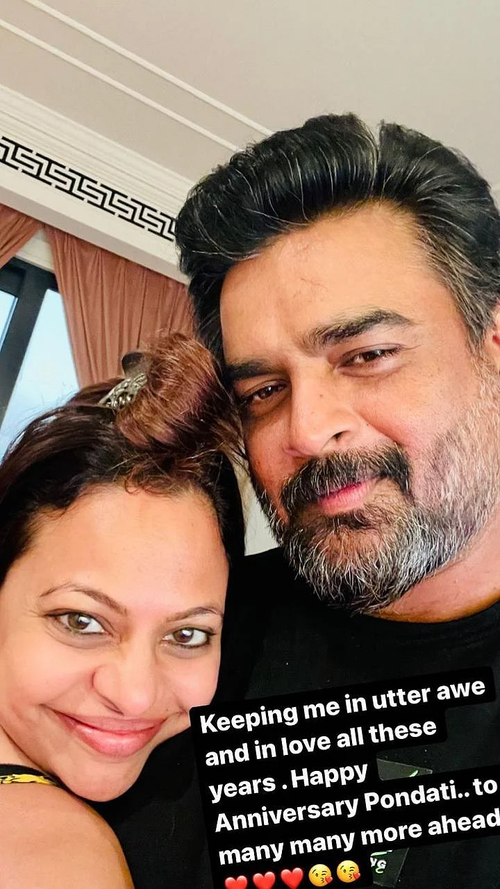 R Madhavan pens heartfelt note for wife Sarita Birje on 22nd wedding anniversary