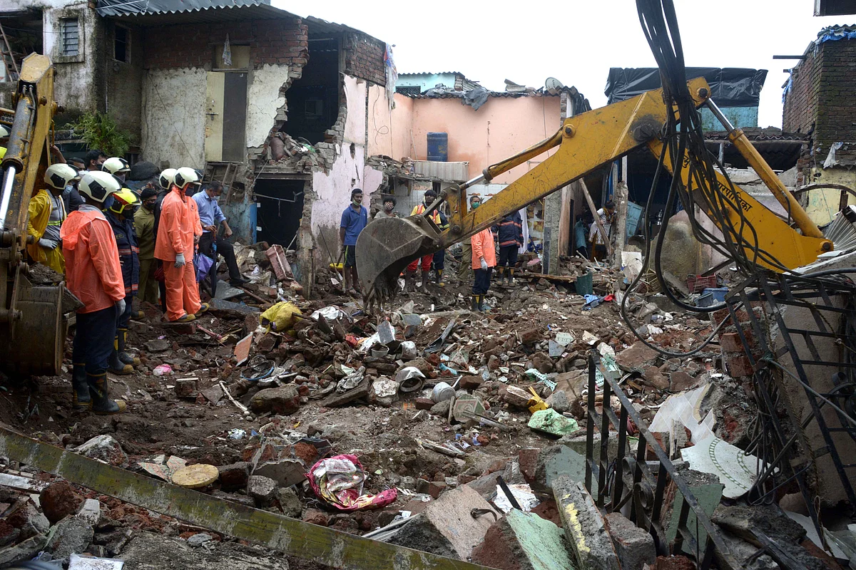 Mumbai: At least 12, including 8 kids, killed in Malvani building collapse; see pics