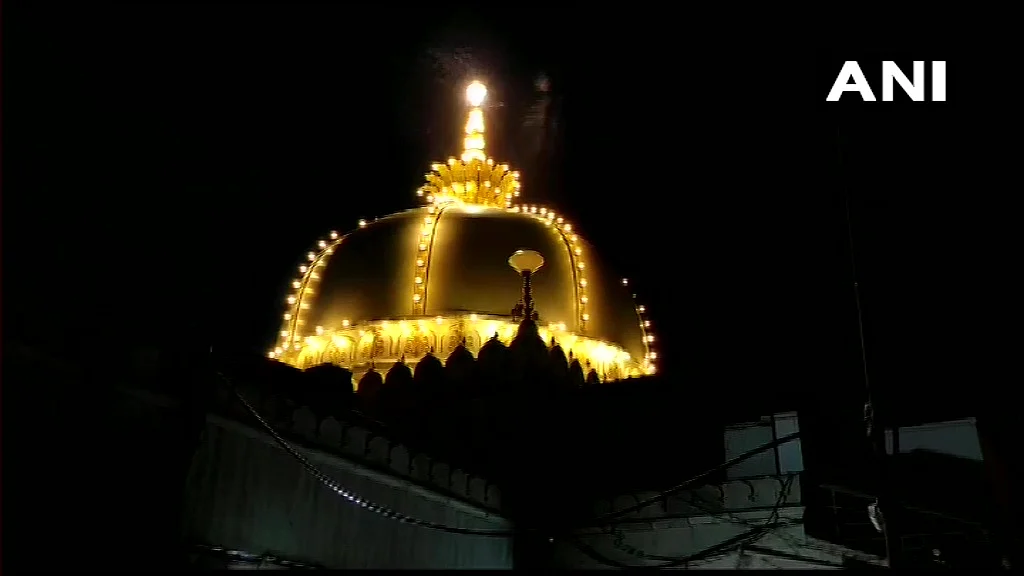 Devotees arrived at Ajmer Sharif Dargah to offer prayers as the state government permitted the reopening of religious places from Monday, June 28, 2021.