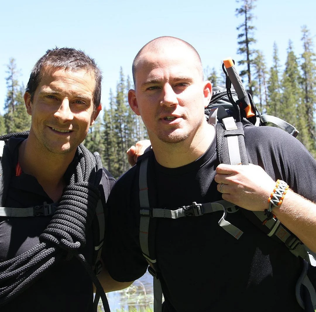 Channing Tatum and Bear Grylls