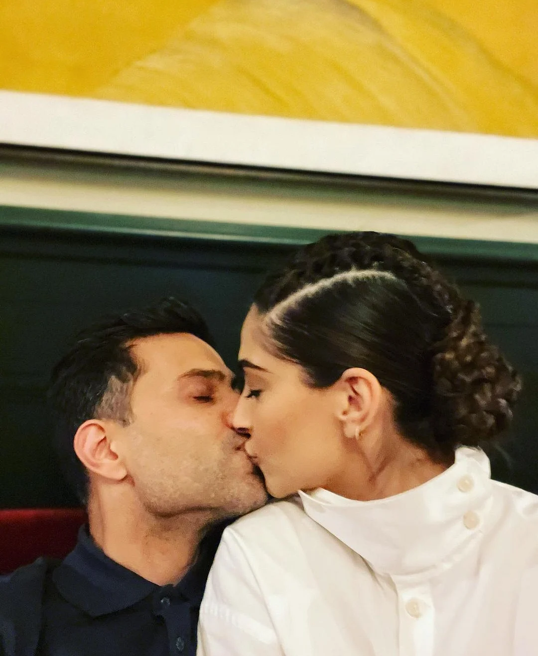 Sonam Kapoor and hubby packing on the PDA