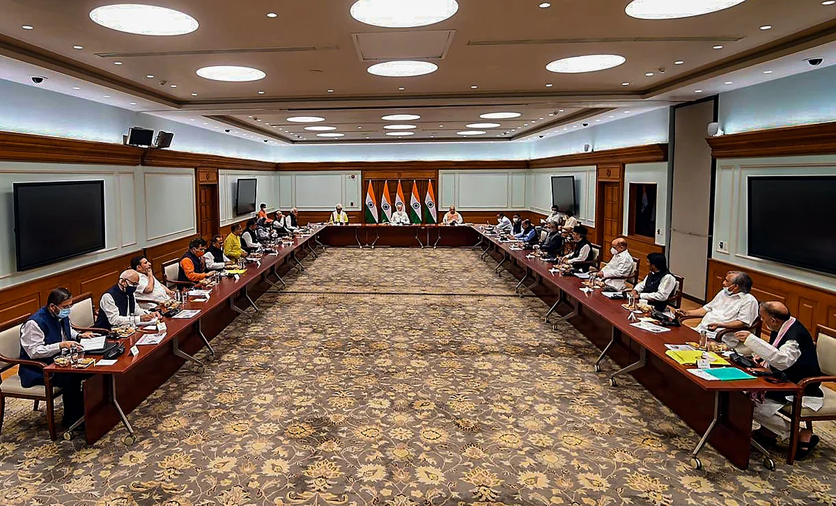 In Pics: PM Narendra Modi's all party meeting with Jammu and Kashmir leaders
