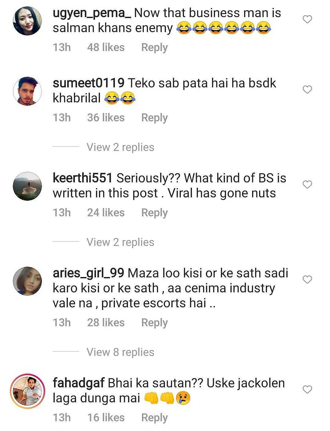 'Feeling sad for Bhai': Netizens react to reports of Jacqueline Fernandez being in a relationship