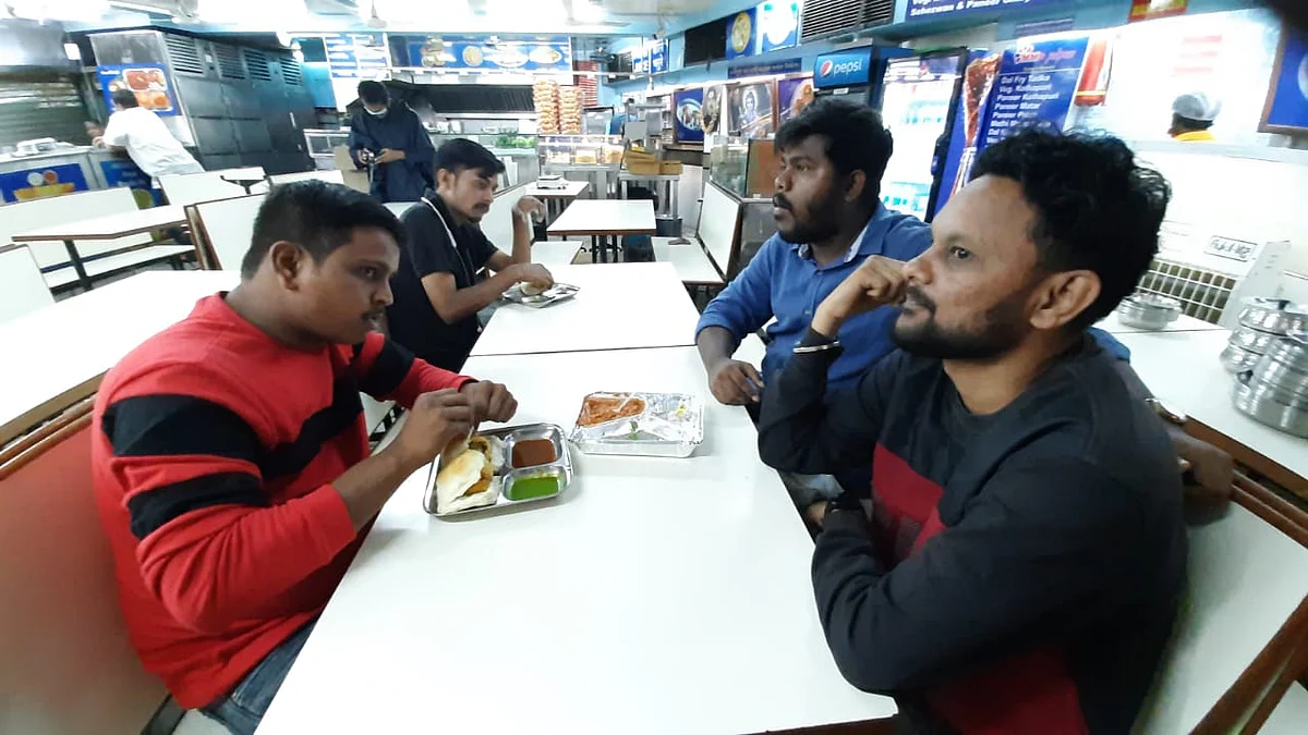 Restaurants re-open in Mumbai with 50 per cent capacity.