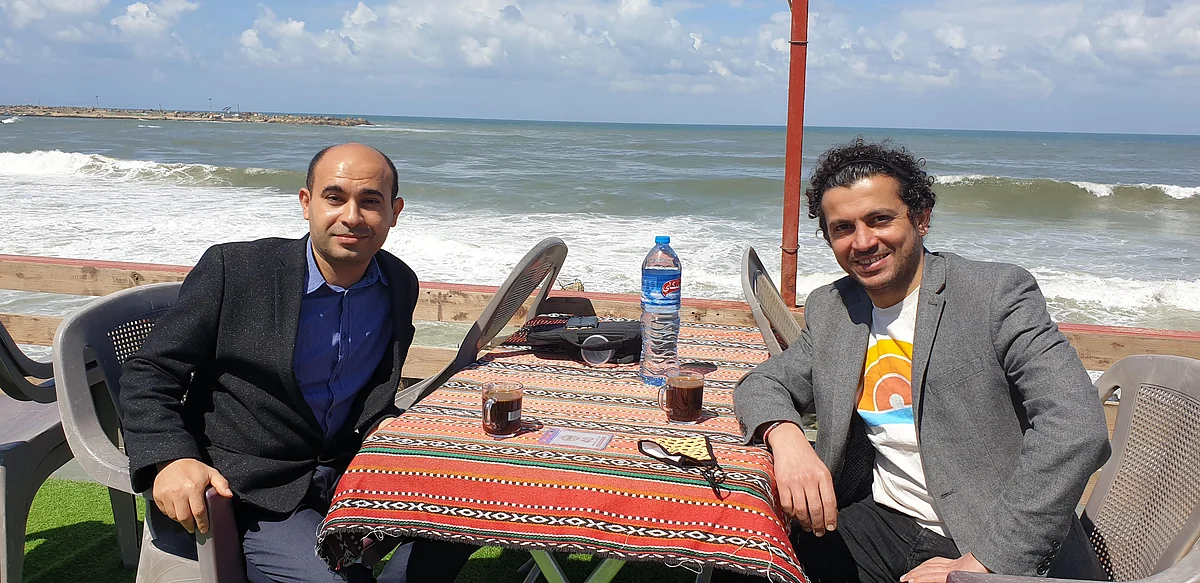 Ahmed Masoud is an award winning Palestinian writer and theatre director