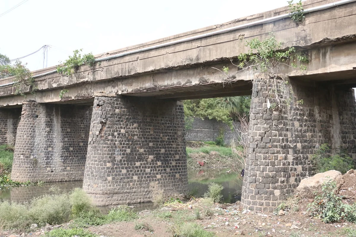 Bhopal: Bhangad Bridge reconstruction after monsoon