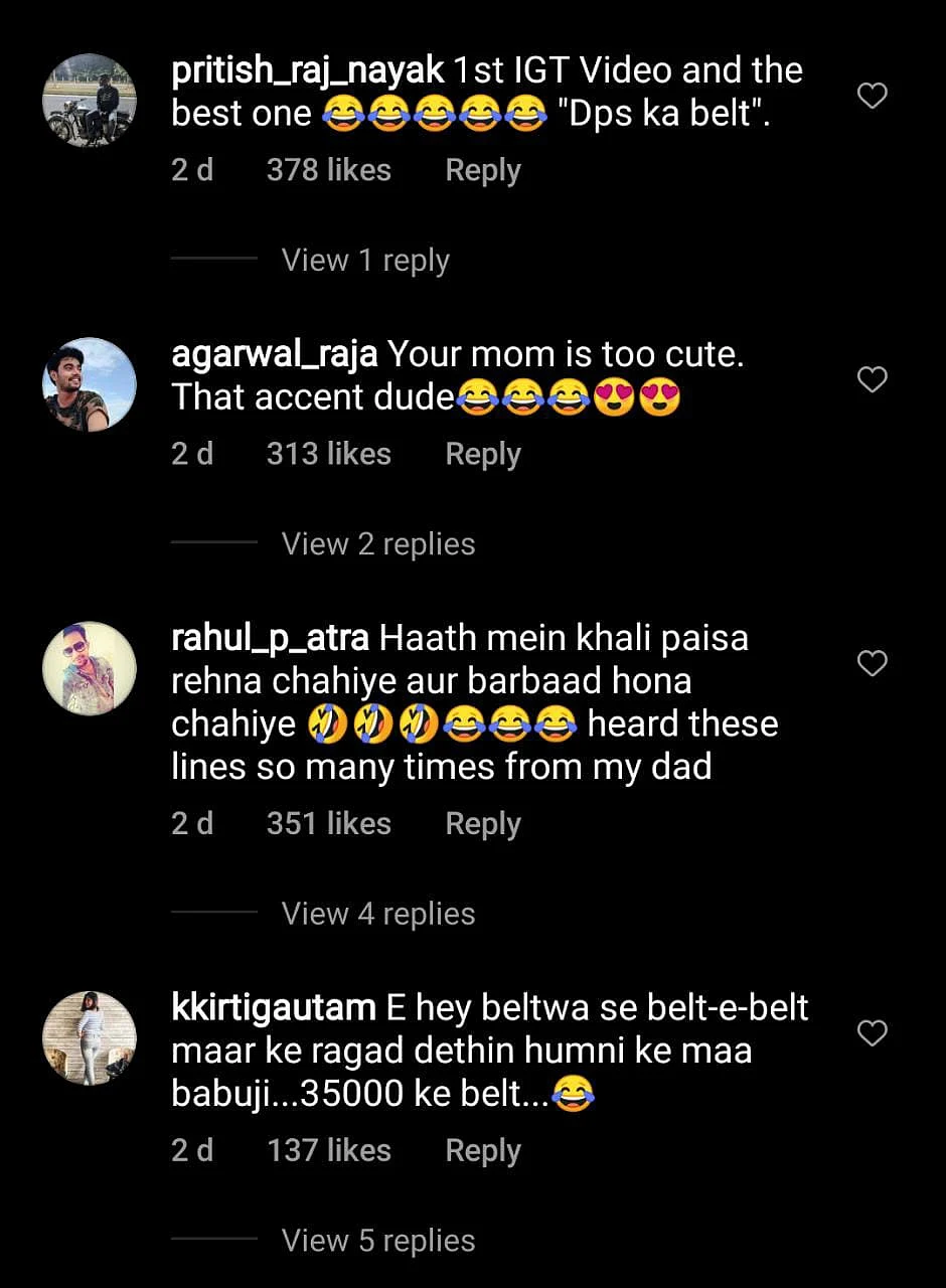 '35,000 ka belt!': THIS video of mother's hilarious reaction to daughter's Gucci accessory is the funniest thing on Internet today