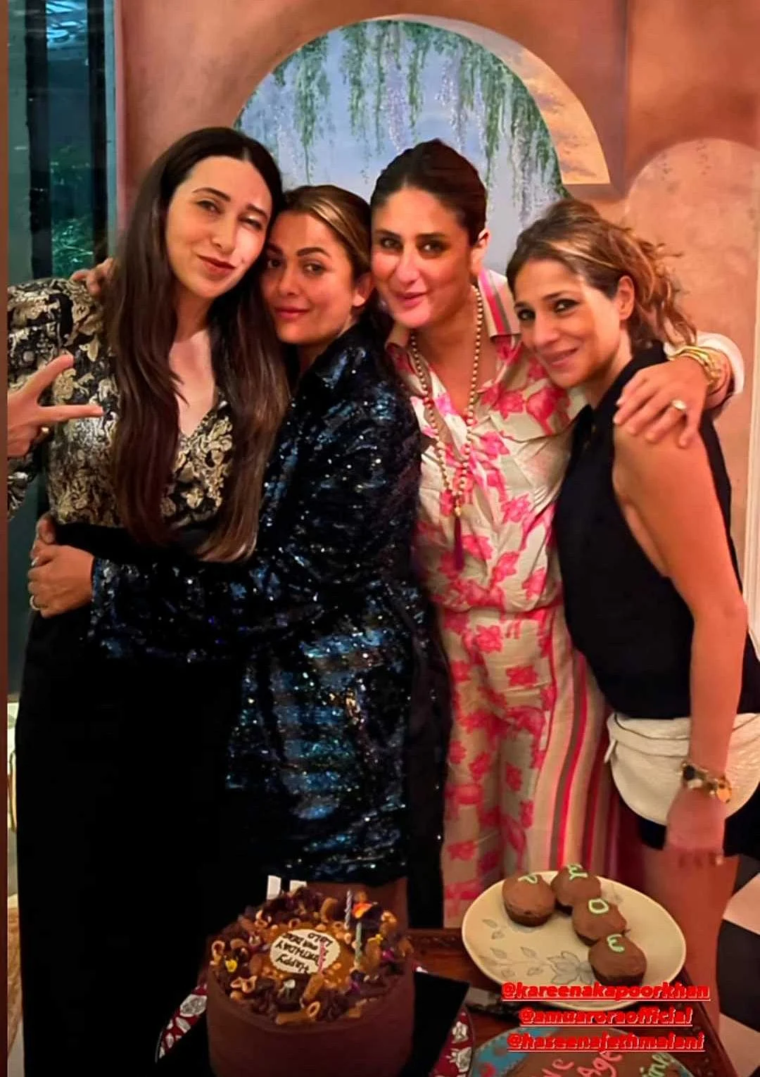 Inside Pics: Karisma Kapoor turns 47, gets a special birthday dinner from Kareena and Saif
