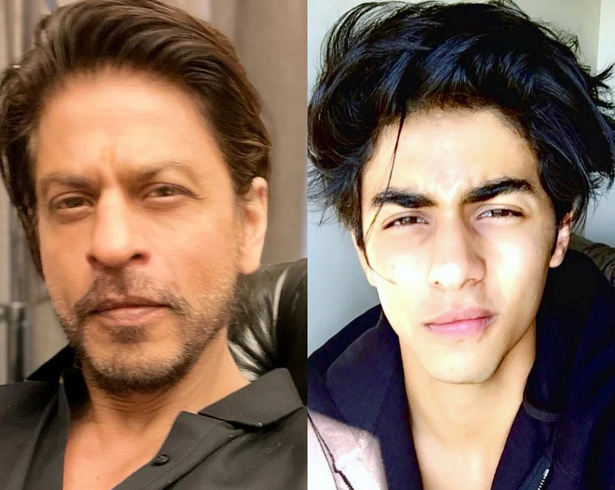 Shah Rukh Khan and Aryan Khan