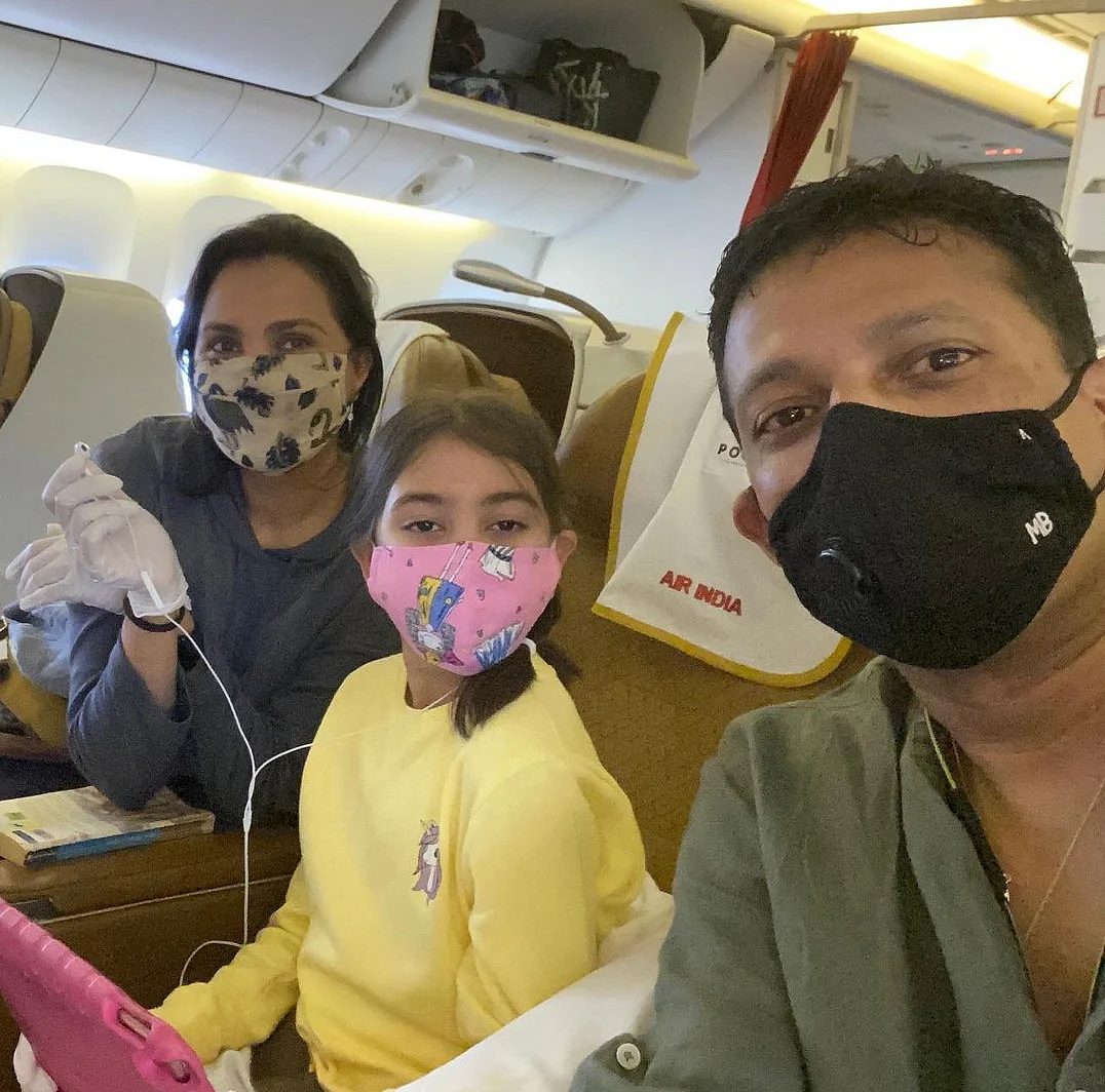 Mahesh Bhupati and family being safe during the Covid pandemic