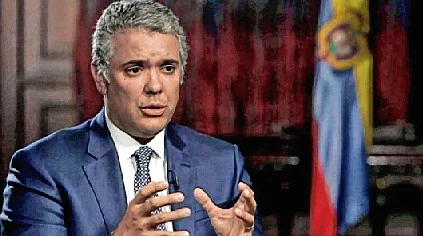 Colombian President Ivan Duque