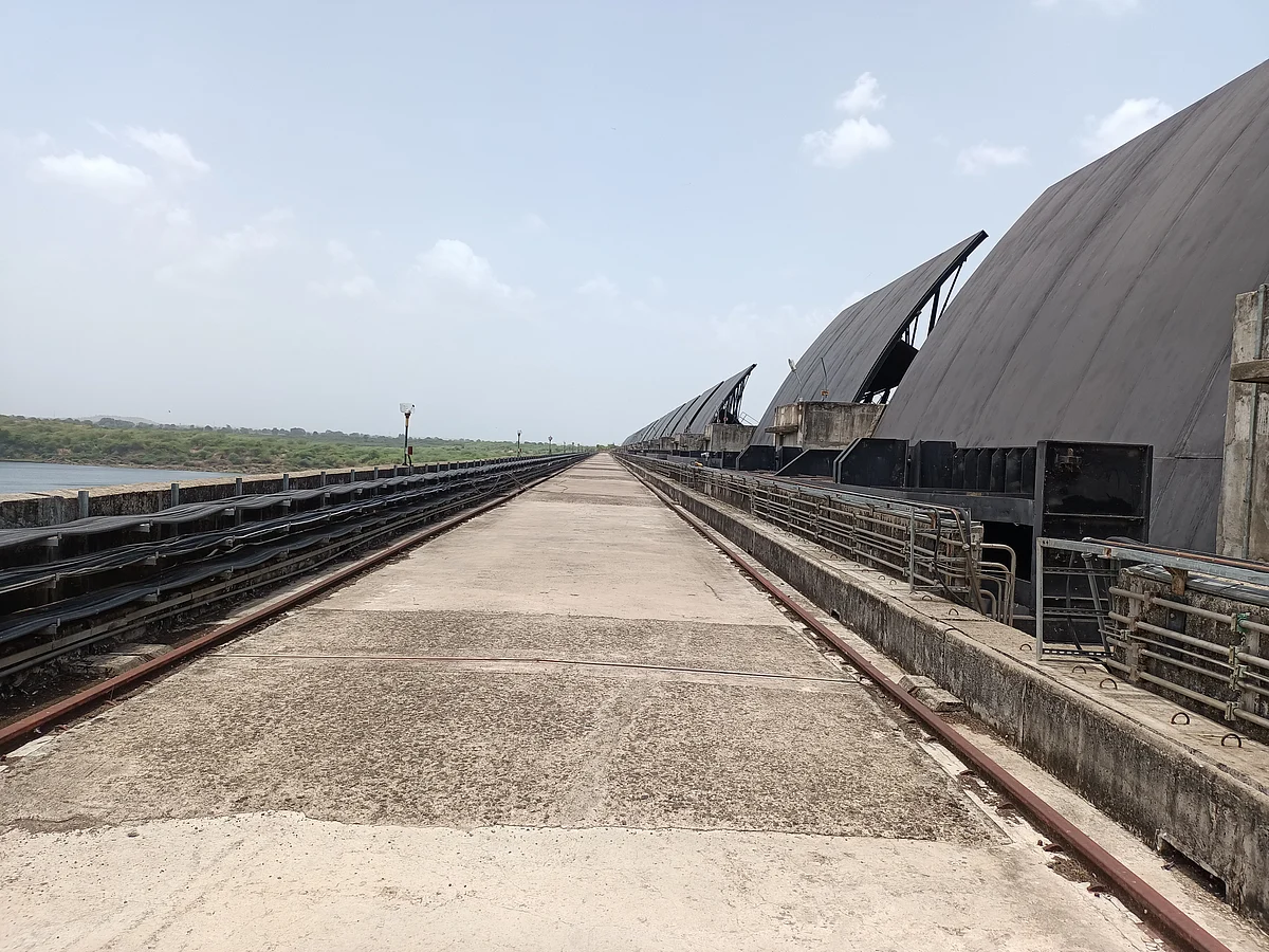 Bridge built before dam has become a den of thieves