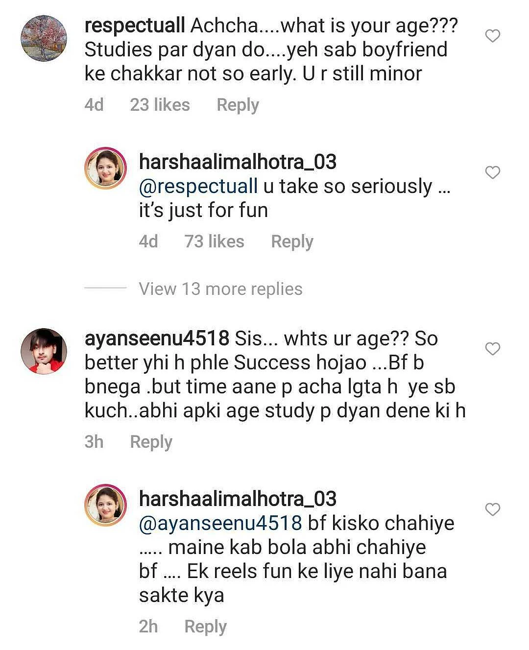 ‘Boyfriend ke chakkar’: Munni from ‘Bajrangi Bhaijaan' responds to troll who asked her to focus on studies