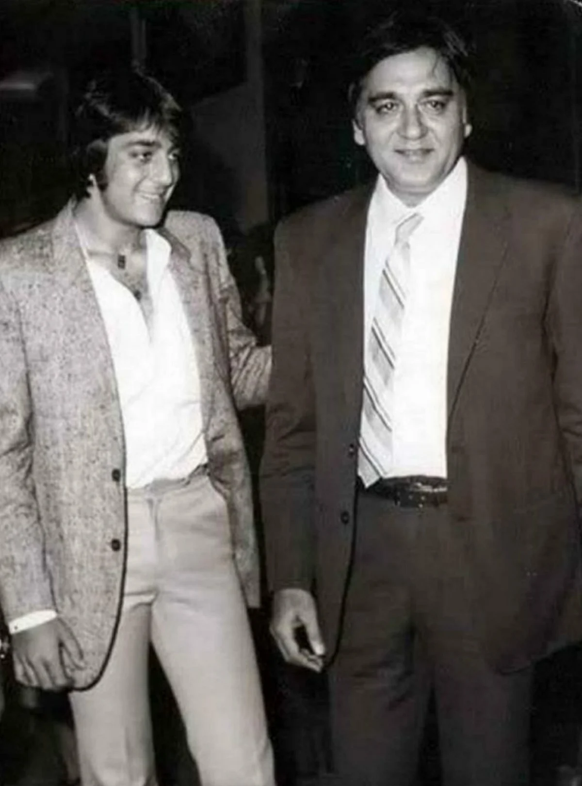 Sanjay Dutt and Sunil Dutt