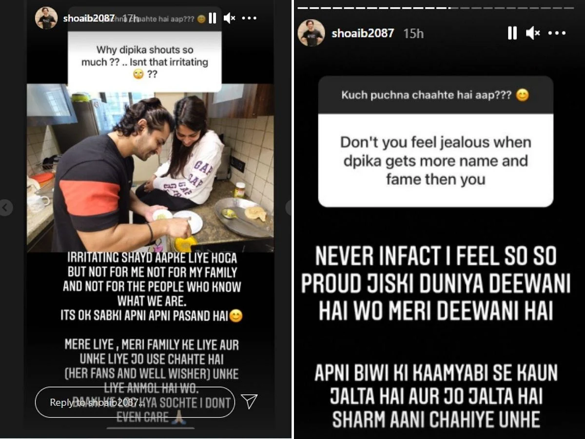 Shoaib Ibrahim gives a classy reply to troll who asked if he's jealous of wife Dipika Kakar's popularity