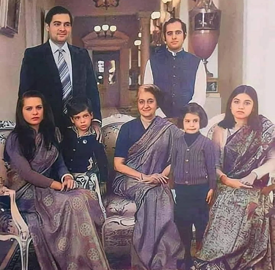 The Gandhi family
