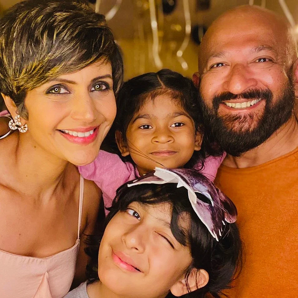 In Pics: Raj Kaushal’s doting dad moments with son Vir and daughter Tara