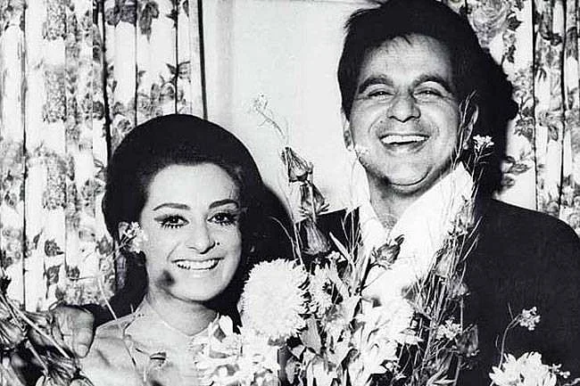 Dilip Kumar and Saira Banu