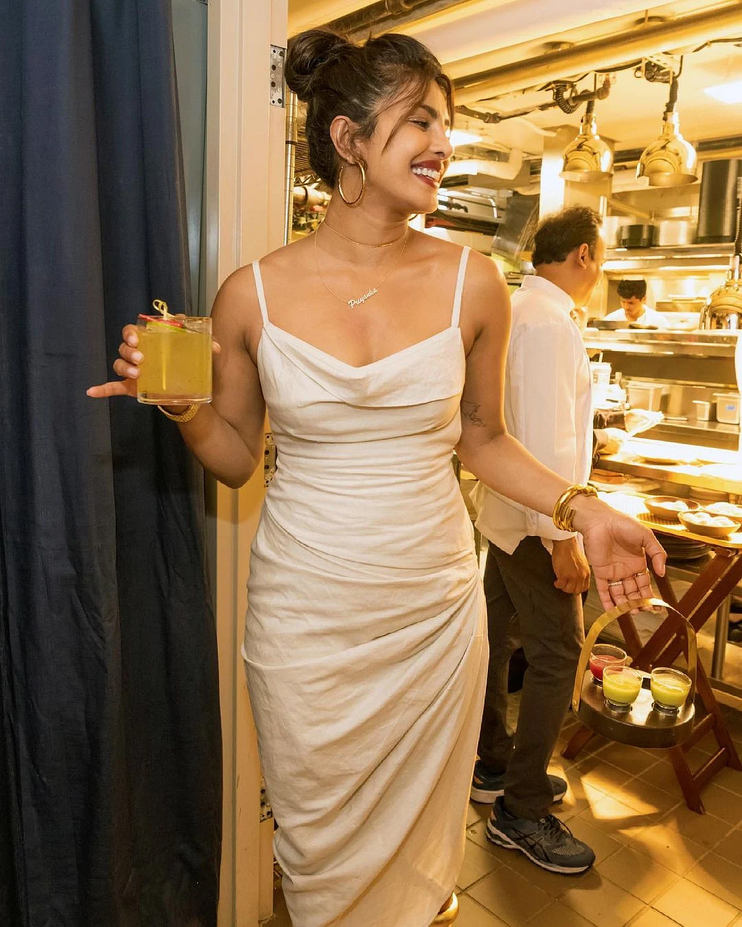 In Pics: Priyanka Chopra copies Gigi Hadid’s iconic runway dress worth nearly Rs 60,000