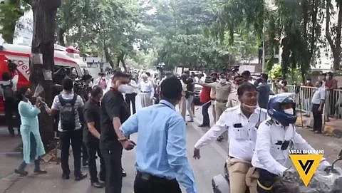 Dilip Kumar Funeral Pictures: Actor's last rites to be held at Mumbai's Juhu Muslim Cemetery