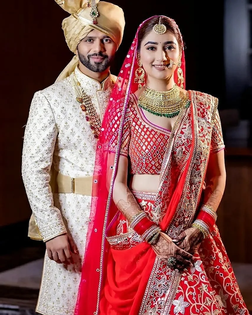 Inside pictures and videos from Rahul Vaidya and Disha Parmar’s wedding ceremony