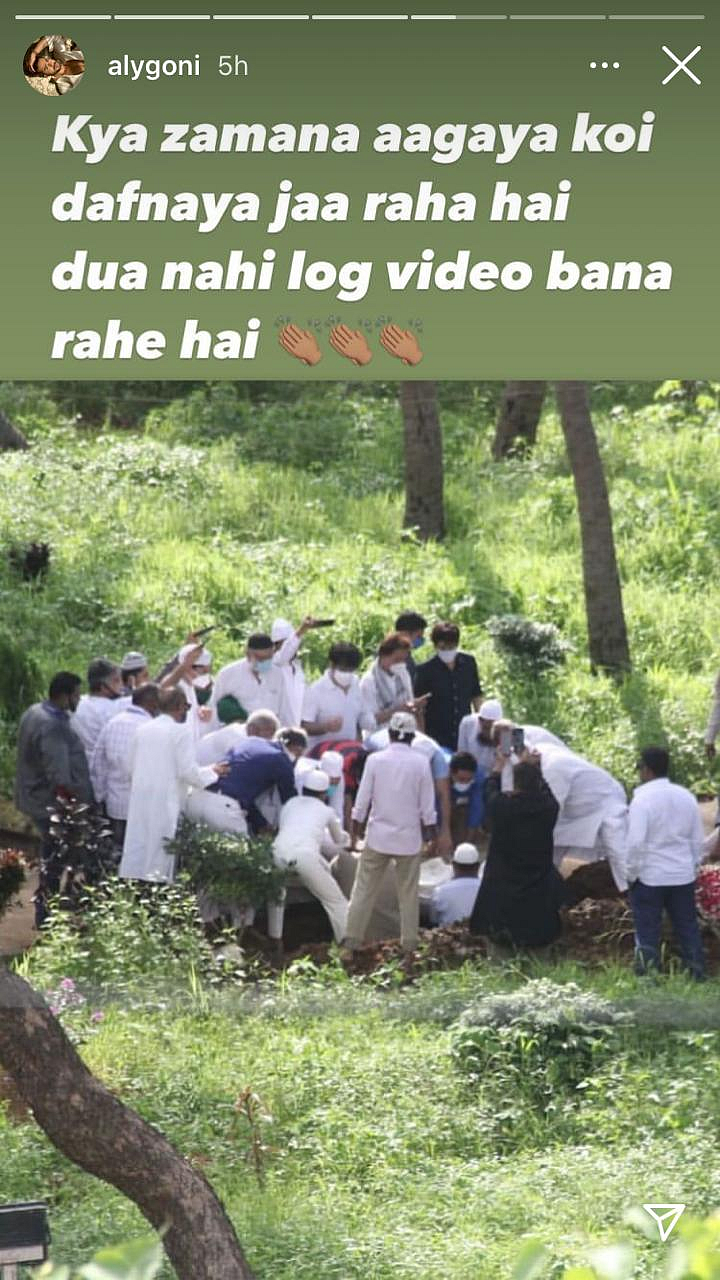 'Kya zamana aagaya hai': Aly Goni slams those who recorded Dilip Kumar's burial video at Juhu Cemetary
