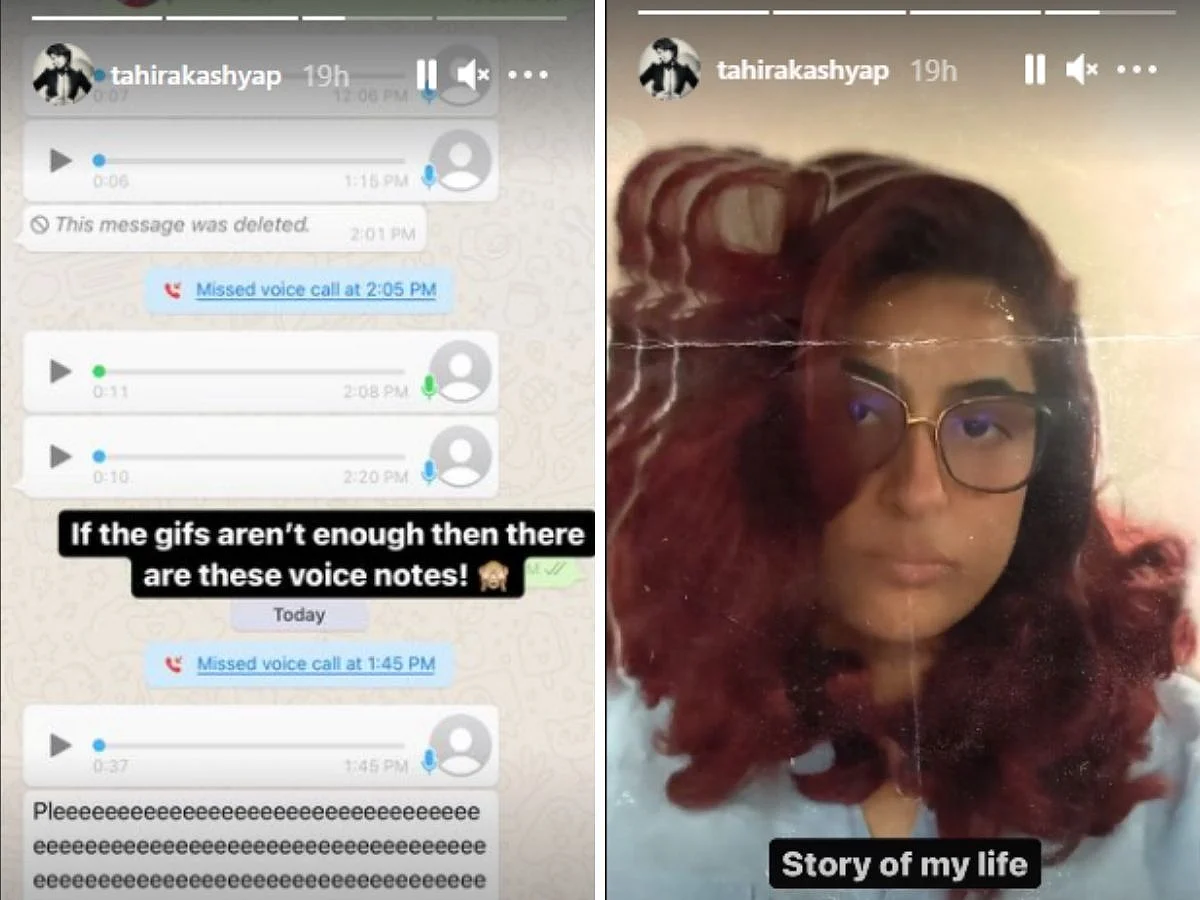 'This is just a trailer': Tahira Kashyap shares hilarious WhatsApp chats with her kids Virajveer and Varushka