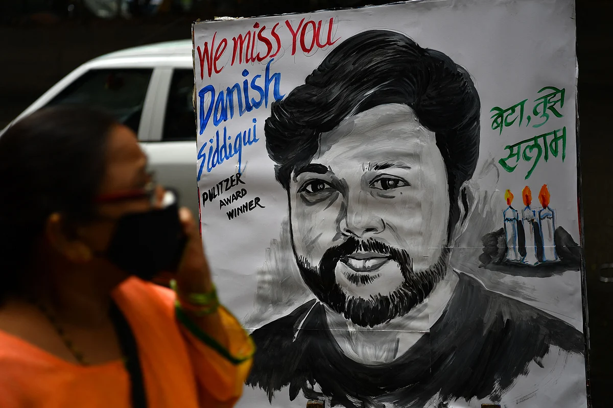 In Pics: Tribute to journalist Danish Siddiqui who was killed covering fighting between Afghan security forces and Taliban