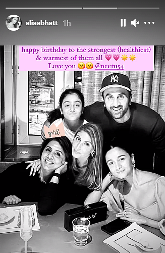 Inside pics: Neetu Kapoor celebrates 63rd birthday with Ranbir, Alia, Riddhima, Kareena and others