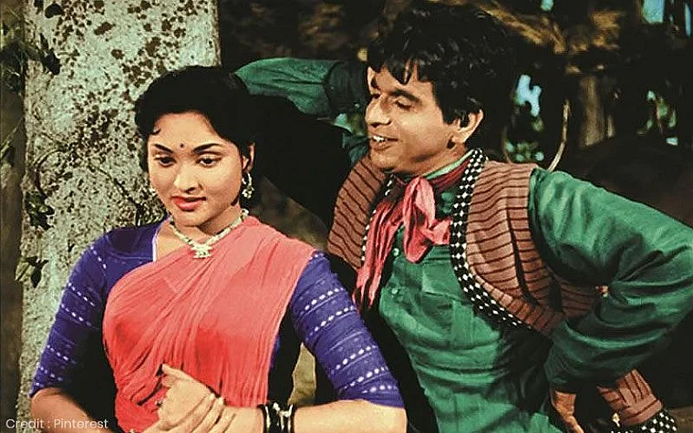 A still from Ganga Jumna