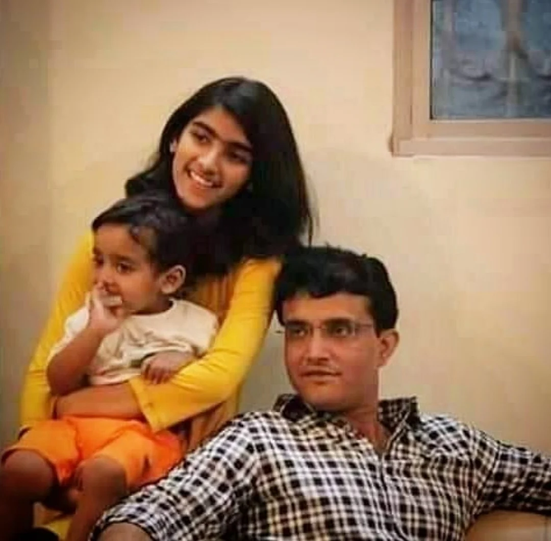 Sourav Ganguly close to his daughter always
