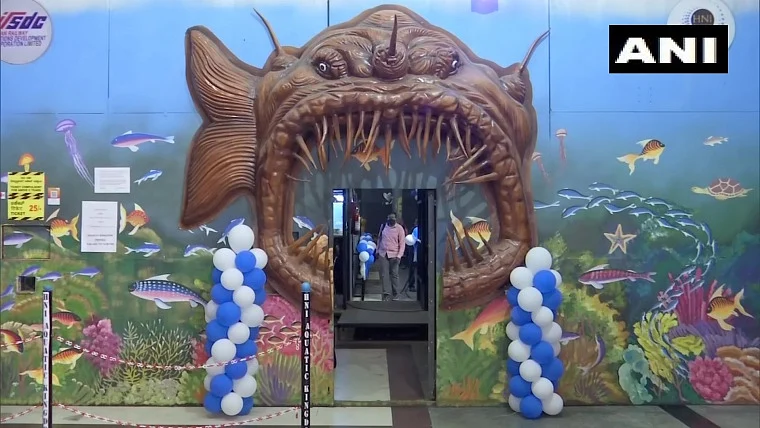In pics: India's first tunnel aquarium opens at KSR Bengaluru railway station