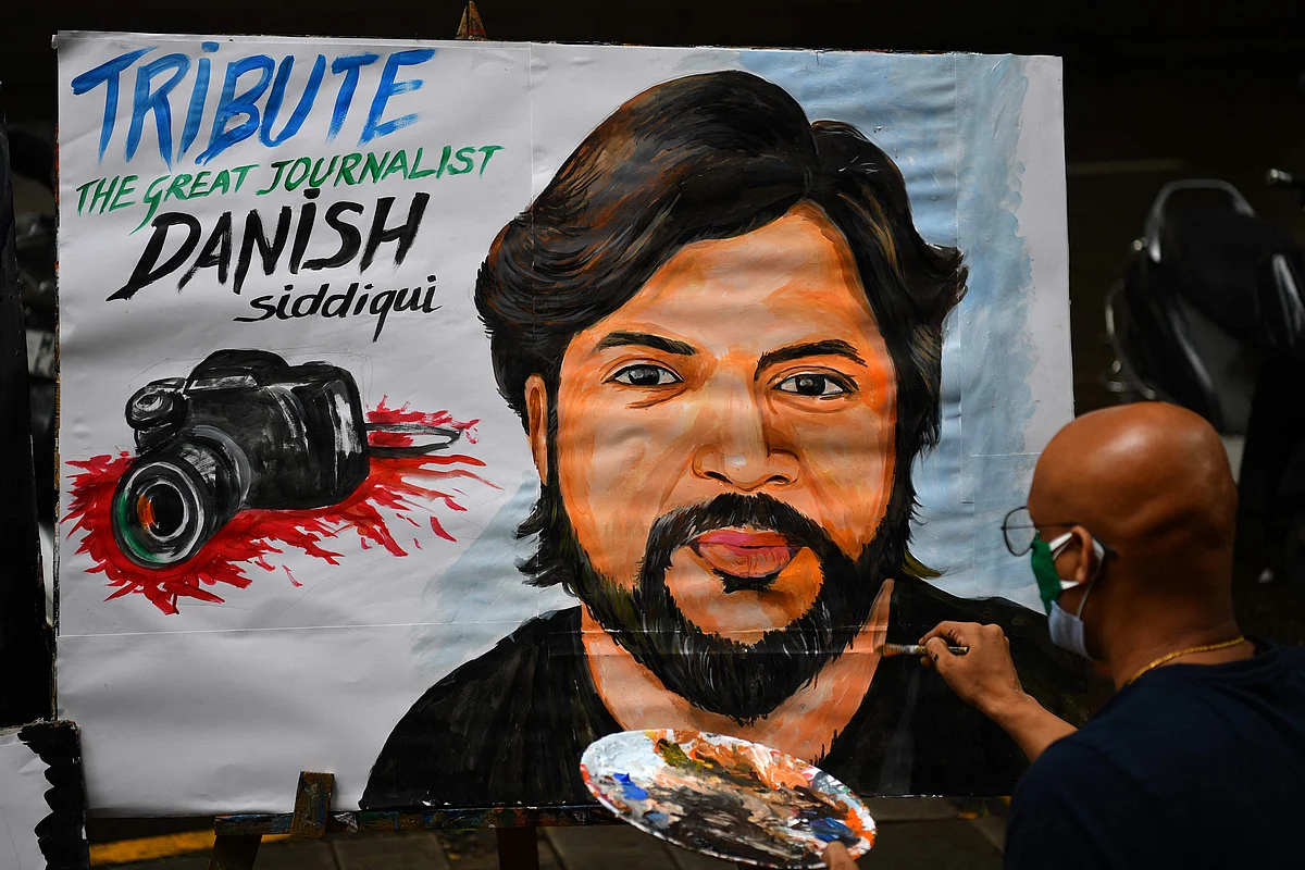In Pics: Tribute to journalist Danish Siddiqui who was killed covering fighting between Afghan security forces and Taliban