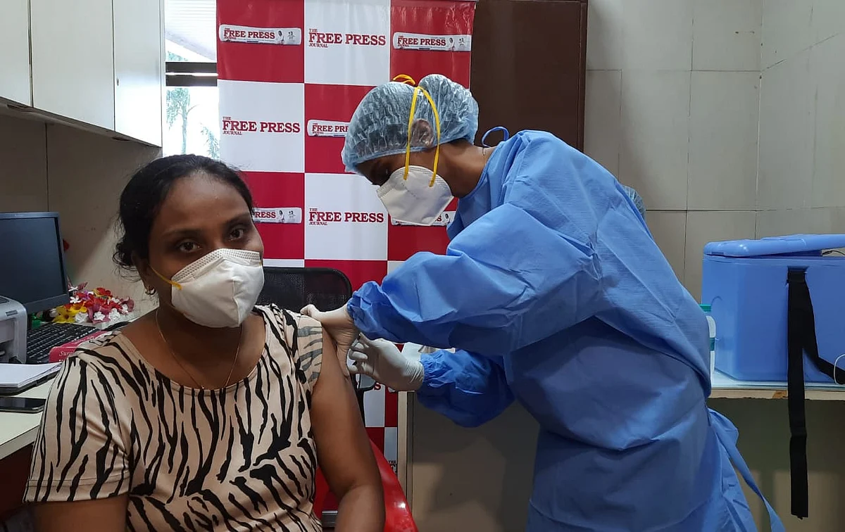 COVID-19 in Mumbai: Vaccination drive was organised at Free Press House for employees by Free Press Journal
