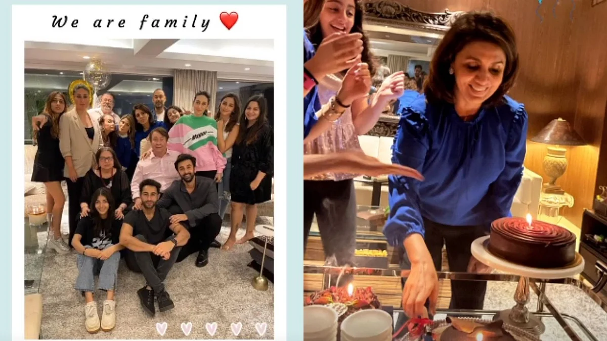 Inside pics: Neetu Kapoor celebrates 63rd birthday with Ranbir, Alia, Riddhima, Kareena and others