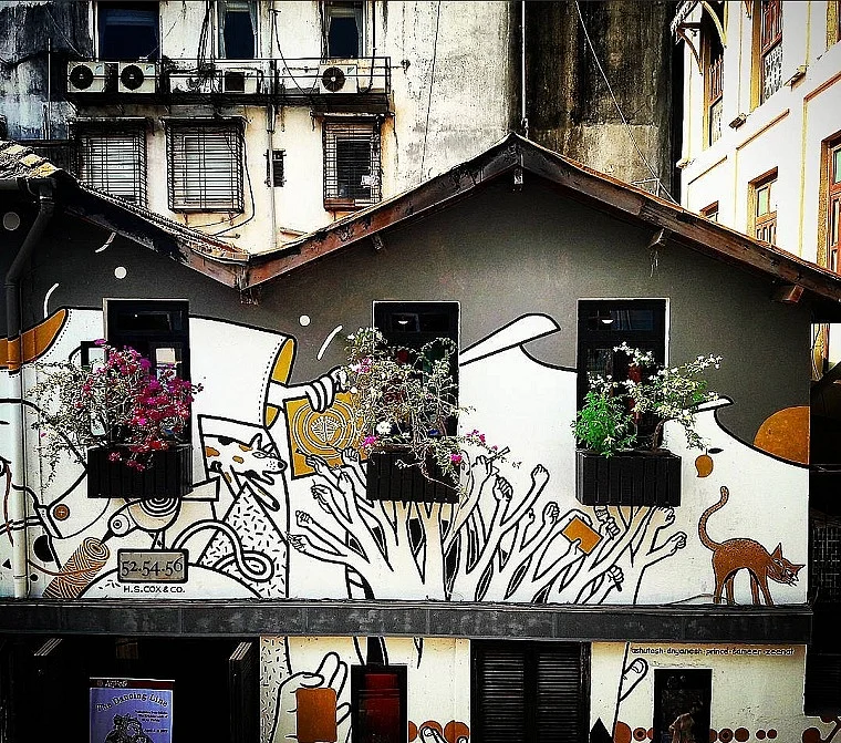 Sameer Kulavoor’s work at Kala Ghoda