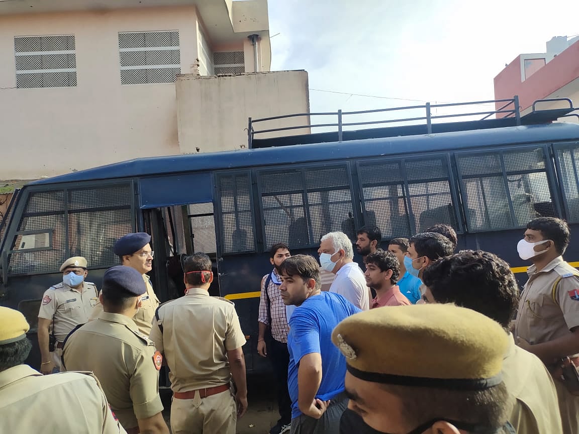 Rajasthan: Police arrested BJP MP Kirori Meena for disturbing the peace in Jaipur