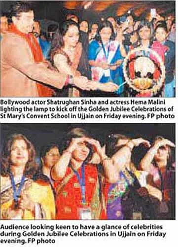 Hema- Shatrughan cynosure of all eyes at St Mary’s Convent alumni meet