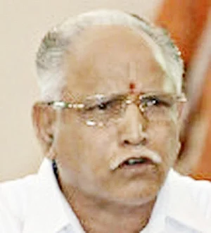 A quiet welcome for Yeddy in BJP