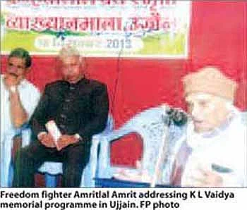 Vaidya remembered on his death anniversary