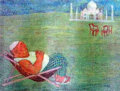 Exhibition of paintings, sculptures & graphics
