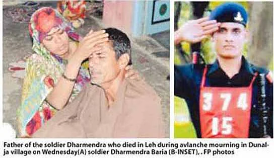 Soldier’s body to be brought today