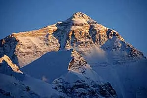 Everest was born after India collided with Asia